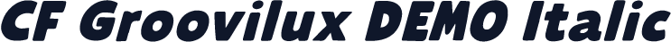 CF Groovilux DEMO Italic