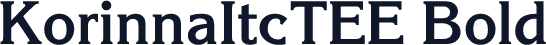KorinnaItcTEE Bold