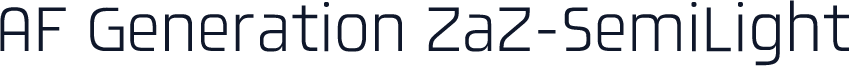AF Generation ZaZ-SemiLight