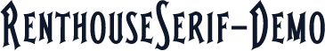RenthouseSerif-Demo