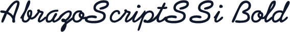 AbrazoScriptSSi Bold