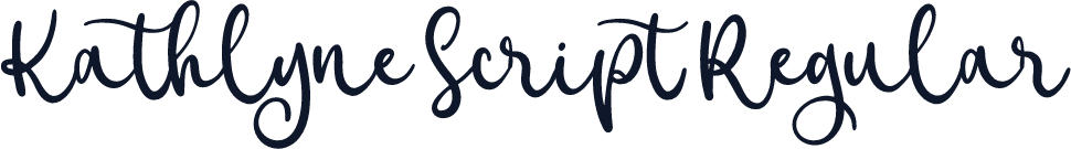 Kathlyne Script Regular