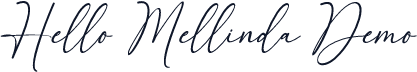 Hello Mellinda Demo
