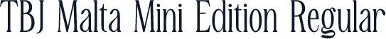TBJ Malta Mini Edition Regular