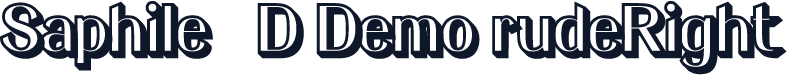 Saphile 3D Demo rudeRight