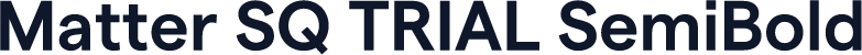 Matter SQ TRIAL SemiBold