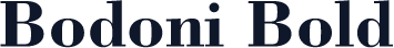 Bodoni Bold