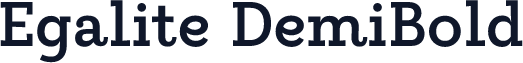 Egalite DemiBold