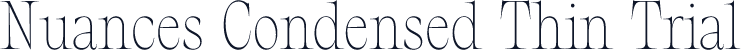Nuances Condensed Thin Trial