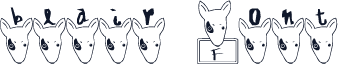 blair Font