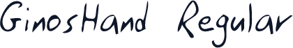 GinosHand Regular