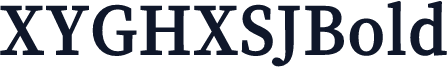 XYGHXS J Bold