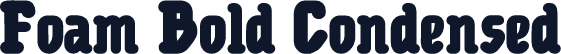 Foam Bold Condensed