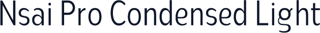 Nsai Pro Condensed Light