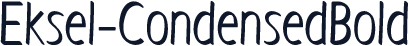 Eksel-CondensedBold