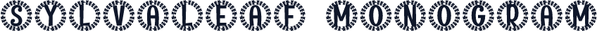 Sylvaleaf Monogram