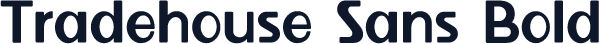 Tradehouse Sans Bold
