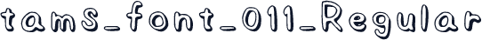 tams_font_011_Regular