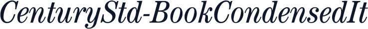 CenturyStd-BookCondensedIt