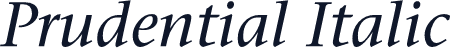 Prudential Italic