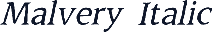Malvery-Italic