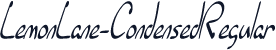 LemonLane-CondensedRegular