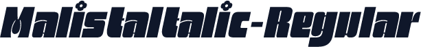 MalistaItalic-Regular