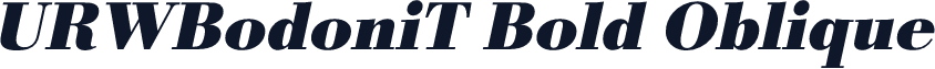 URWBodoniT Bold Oblique