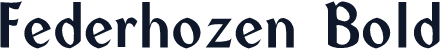 Federhozen Bold