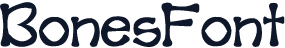 BonesFont