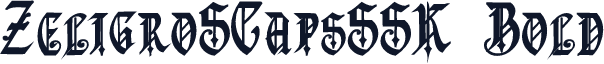 ZeligroSCapsSSK Bold