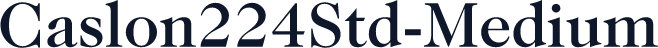 Caslon224Std-Medium