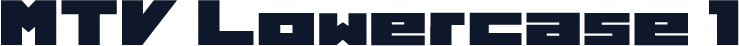 MTV Lowercase 1