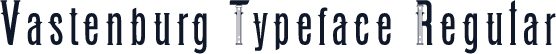 Vastenburg Typeface Regular