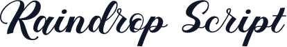 Raindrop Script