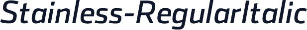 Stainless-RegularItalic