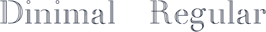 Dinimal  Regular