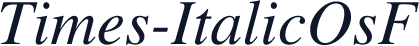Times-ItalicOsF