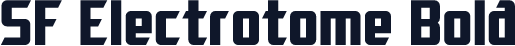 SF Electrotome Bold