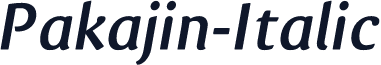 Pakajin-Italic