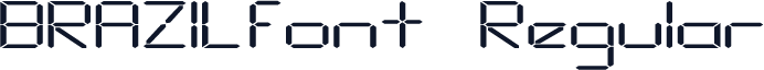 BRAZILfont Regular