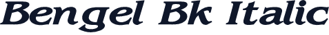 Bengel Bk Italic