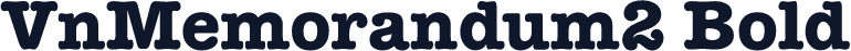 VnMemorandum2 Bold