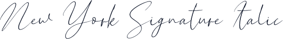 New York Signature Italic