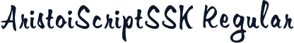 AristoiScriptSSK Regular