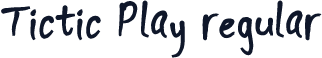 Tictic Play regular