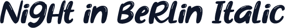 Night in Berlin Italic