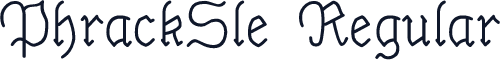 PhrackSle Regular