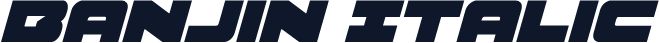 Banjin Italic