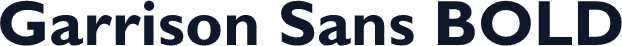 Garrison Sans BOLD